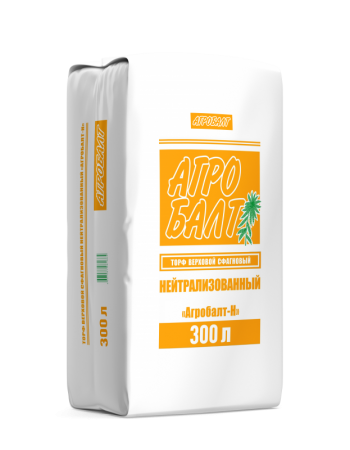 "Агробалт-Н" торф верховой нейтрализованный 300 л, фр 0-20мм PH 5,5 - 6,5 "Агробалт-Н" торф верховой нейтрализованный 300 л, фр 0-20мм PH 5,5 - 6,5