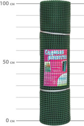 СР-15/1/10 Садовая решетка 1х10м (15х15мм) ХАКИ СР-15/1/10 Садовая решетка 1х10м (15х15мм) ХАКИ