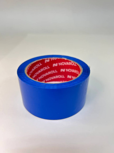Клейкая лента "НоваРолл 204" 48мм*66м*43мкм синий.(6шт/упак / 36шт/кор)