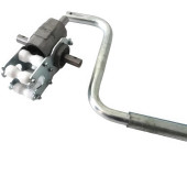 Ручной привод ALS35 ДВУсторонний с увел.кареткой и рол. с ручкой в комлекте Ручной привод ALS35 ДВУсторонний с увел.кареткой и рол. с ручкой в комлекте