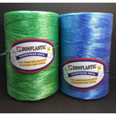 Тепличный шпагат "DONPLASTIC" 700гр (750 текс) 1000м зелёный (36шт/упак) Тепличный шпагат "DONPLASTIC" 700гр (750 текс) 1000м зелёный (36шт/упак)