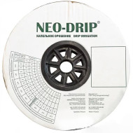 Капельная лента NEO-DRIP (толщина 6 mils), шаг 15 см, вылив 1,6 л/ч - 1000 м (Эммитерная)