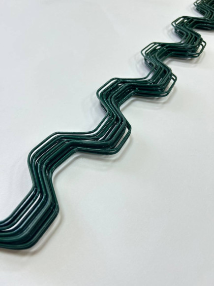 Пружина "Зигзаг" (зеленая)