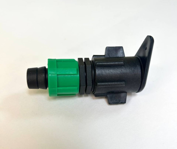 Старт коннектор Зеленый LFT (ПОДЖИМ) 17мм (50шт/упак, 450шт/кор)